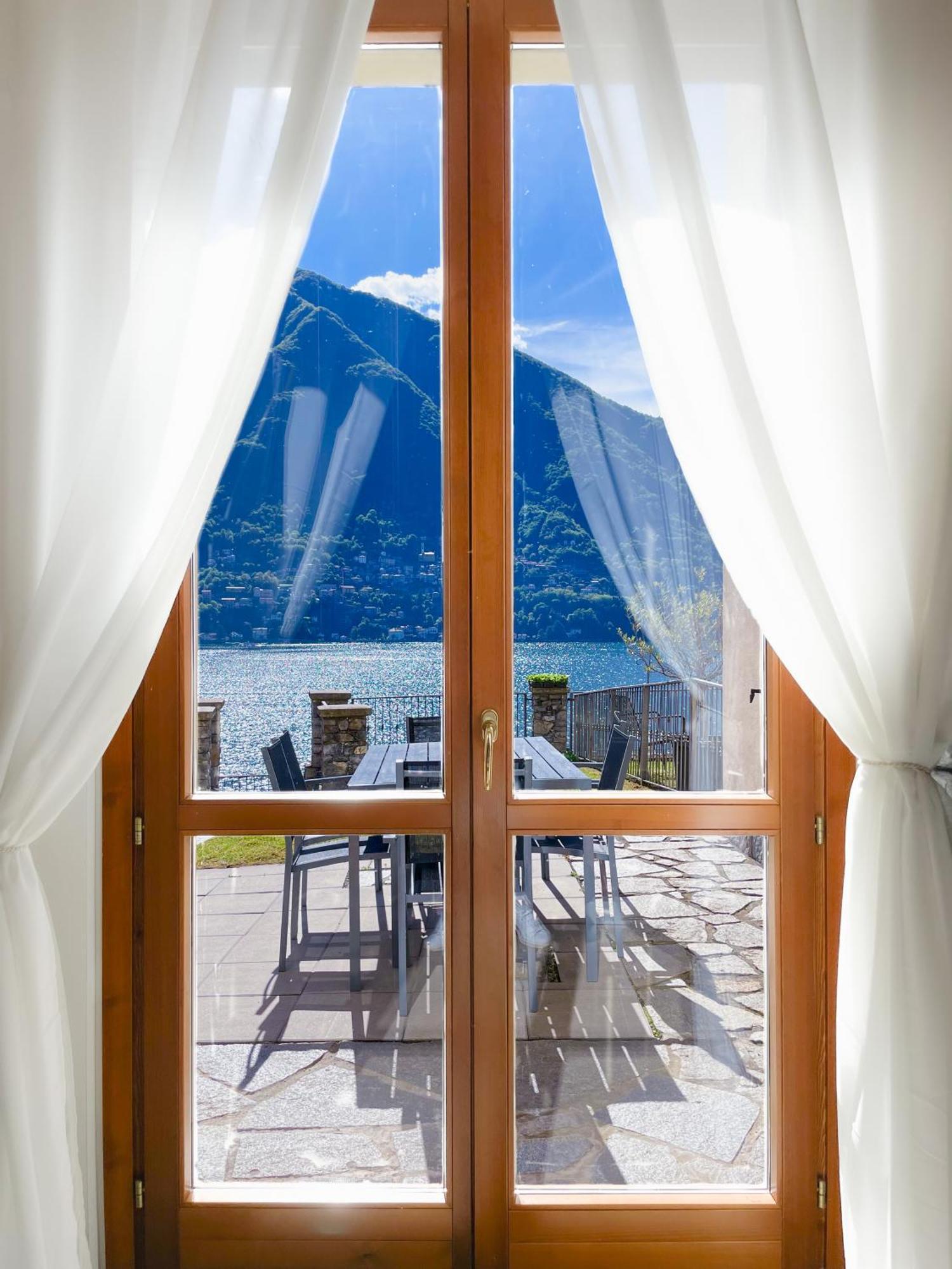 Villa Luminosa Laglio - Private Parking, Garden Eksteriør billede