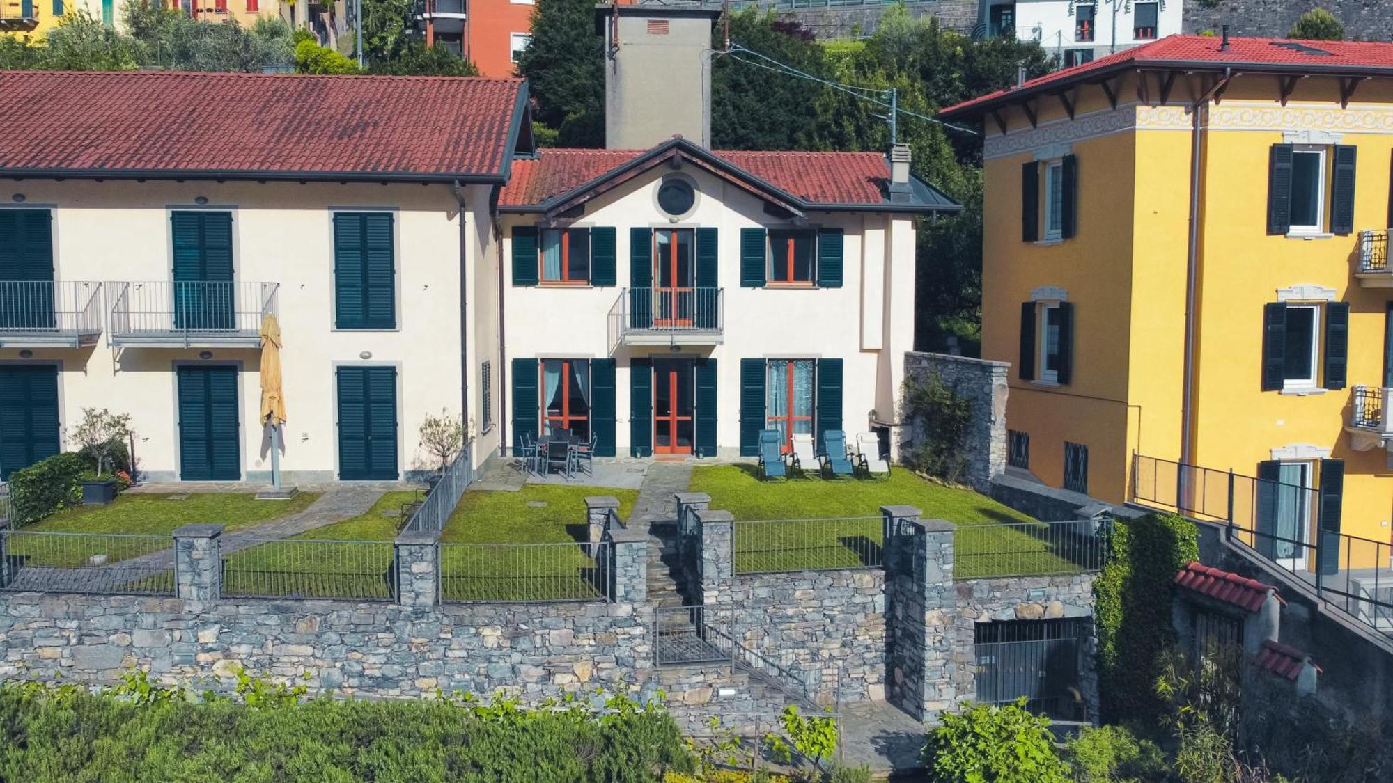 Villa Luminosa Laglio - Private Parking, Garden Eksteriør billede