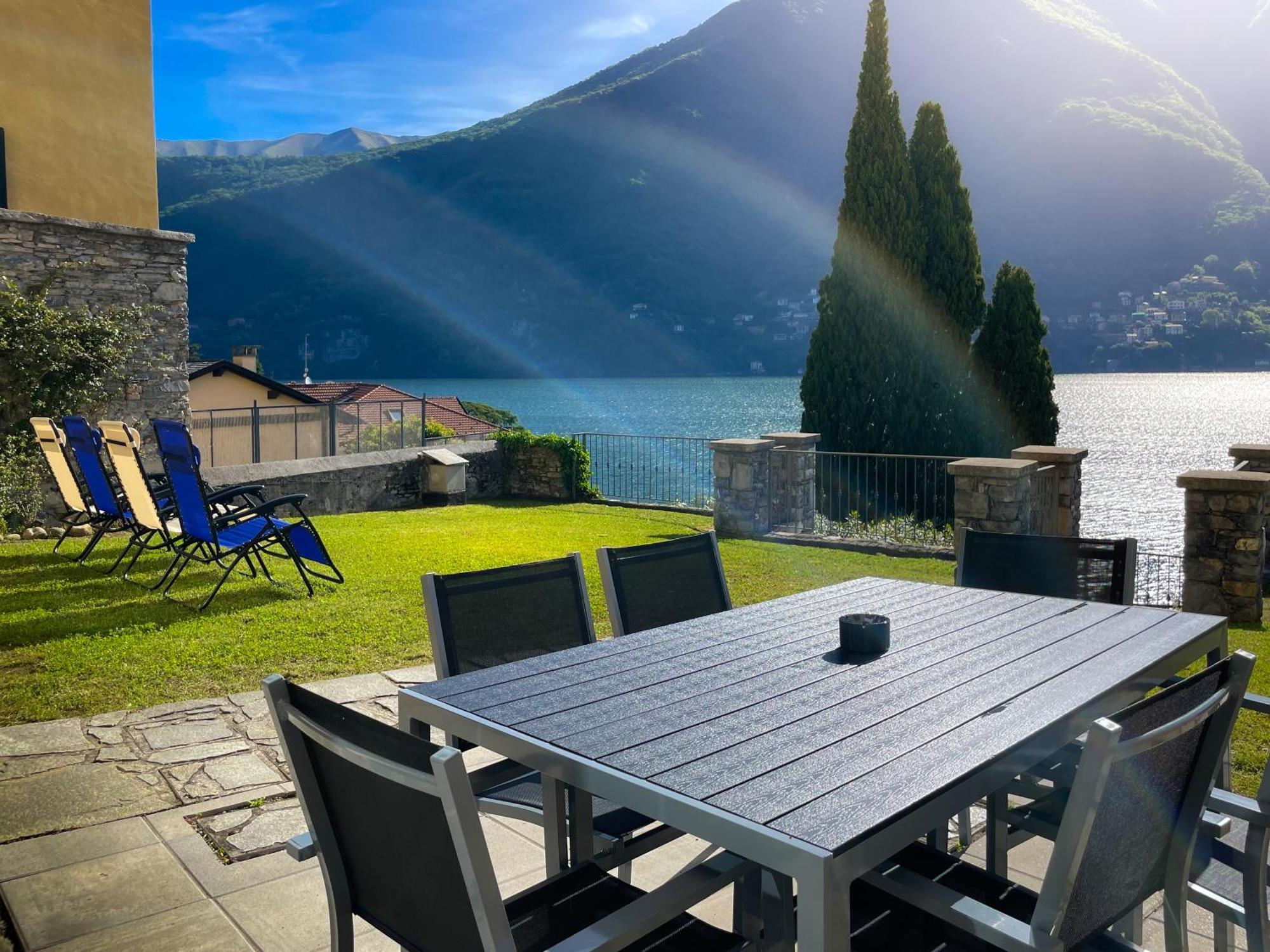 Villa Luminosa Laglio - Private Parking, Garden Eksteriør billede