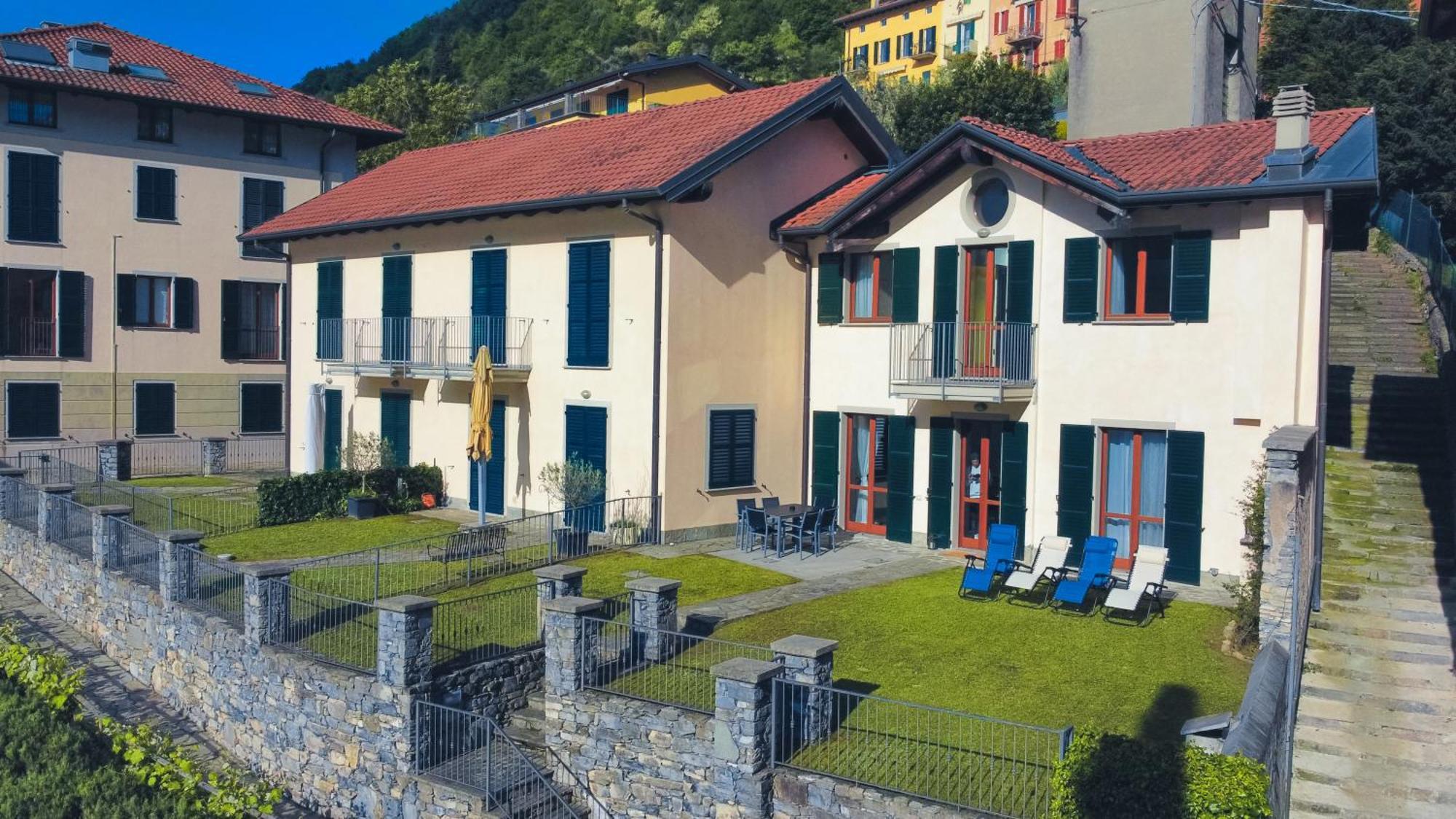 Villa Luminosa Laglio - Private Parking, Garden Eksteriør billede